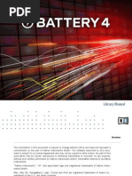 Download Battery 4 Library Manual English by savadious SN147482228 doc pdf