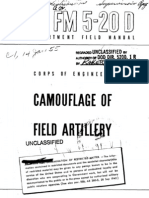 Camouflage of Field Arxiily: WAR Departme NT Field Manual by