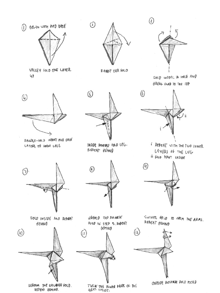 Origami Velociraptor