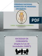 Sociedad en Comandita