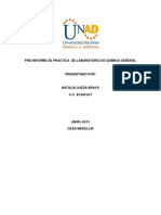 Pre Informe Laboratorio Quimica General