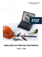 Analisis de Precios Unitario 2006 PDF