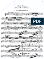 Debussy - Premiere Rhapsodie