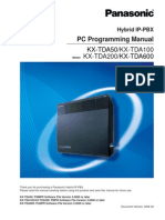 KX-TDA50 v 30 PC Programming