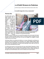 Dalit Women in Pakistan - Case Studies 2012