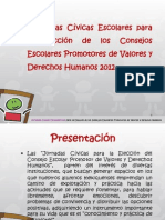 Presentacion Jornadas Civicas 2012