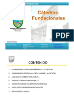 Catedras Fundacionales