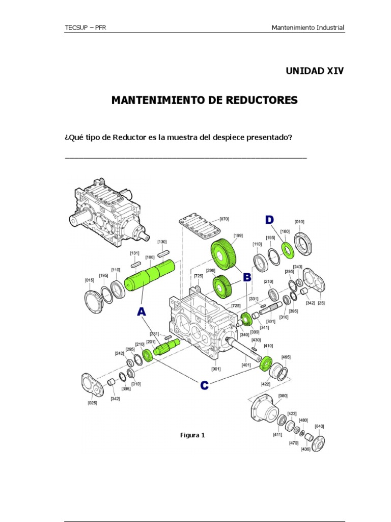 Mantenimiento de Reductores | PDF | Engranaje | Lubricante
