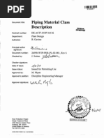 Bechtek Piping Material Class