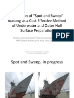 Evaluation of Spot and Sweep Blasting