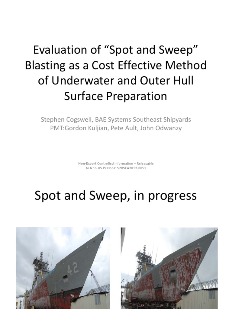 Evaluation of Spot and Sweep Blasting | PDF
