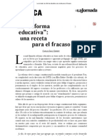 La Jornada_ La reforma educativa_ una receta para el fracaso.pdf