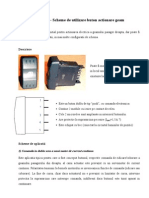 Logan Scheme de Utilizare Buton Actionare Geam