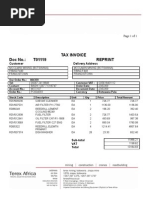 Invoice T01119