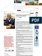 Mining Weekly Online - Lack of Skills, Social Licence to Mine a Challenge in Mozambique 7 June 2013 (1)