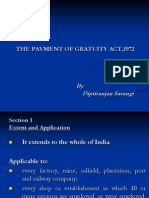 The Payment of Gratuity Act, 1972: by Diptiranjan Sarangi