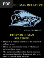 Ethics in Human Relation