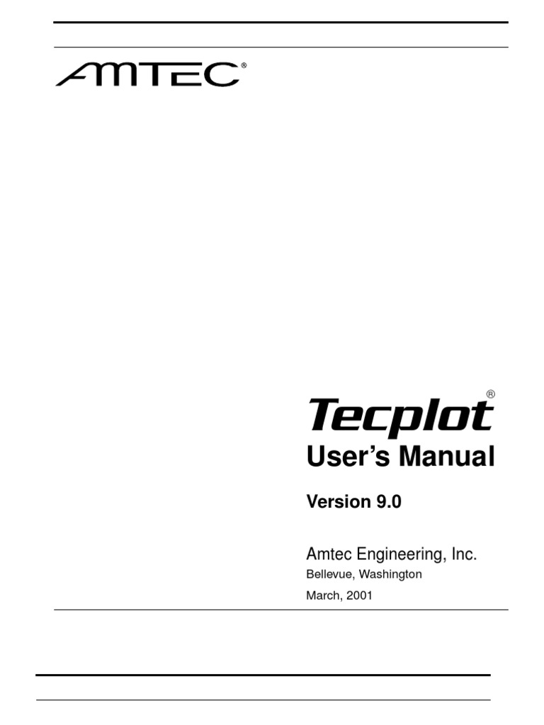 Tecplot: User's Manual | Download Free PDF | Rendering (Computer ...