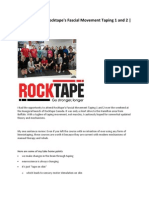 Course Review Rocktape's Fascial Movement Taping 1 and 2 RockTape Canada