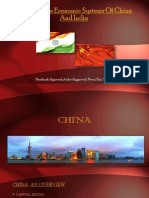 Comparative Economic Systems of China and India
