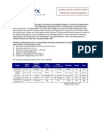 Audio Level Control With Resistive Optocoupler