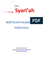 Kajian Utama Edisi 05 Majalah Asy-Syariah - Menyikapi Kejahatan Penguasa