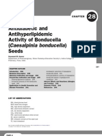 Antidiabetic and Antihyperlipidemic Activity of Bonducella
