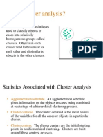 Cluster Analysis