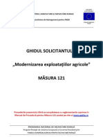 Ghidul Solicitantului m121 v10 Noiembrie 2012 Final Agricultura