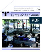 Lettre de La Colline No. 30 (Mars 2009)