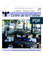 Lettre de la Colline No. 30 (Mars 2009)