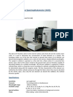 Atomic Absorption Spectrophotometer (AAS) :: Avanta M