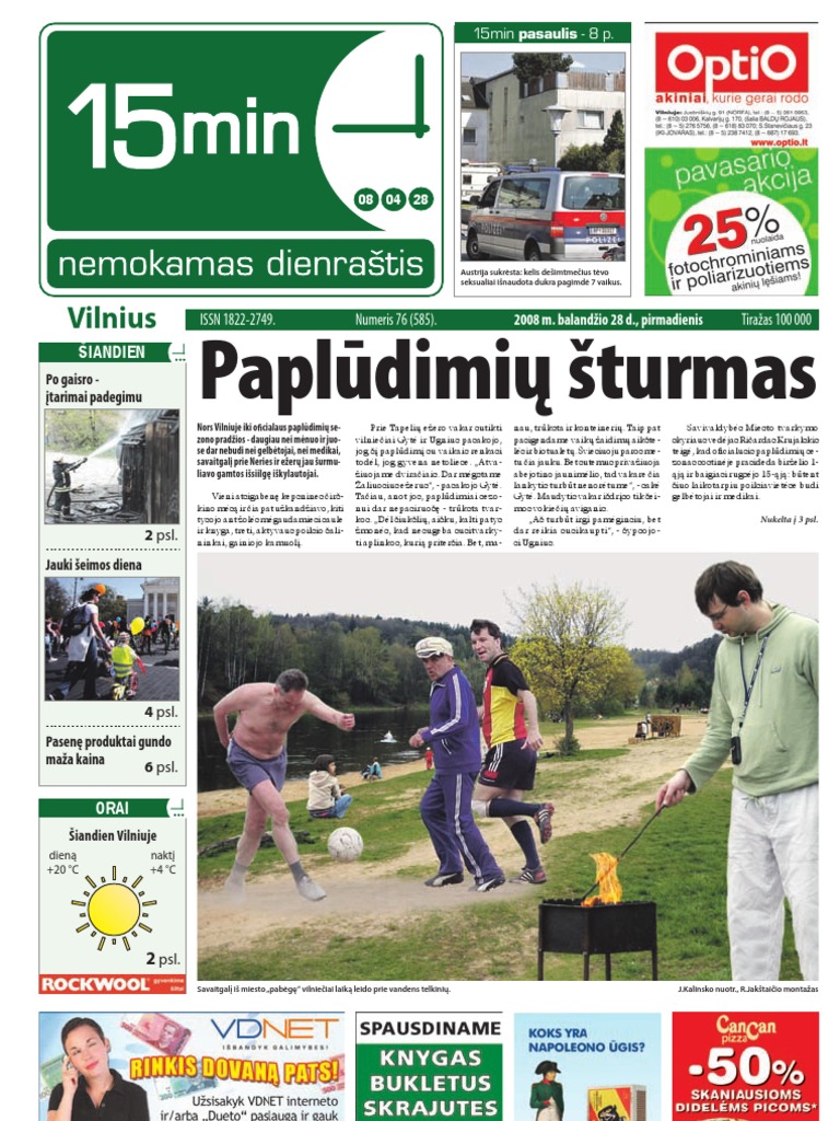 15min Vilnius 2008-04-28 | PDF