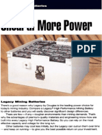 Legacy Mining Battery Brochure