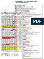 Calendário Integrado 2013