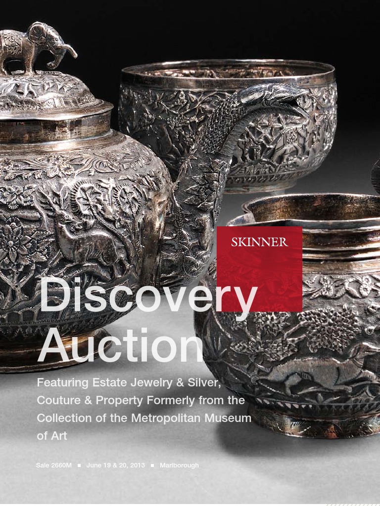 Discovery Featuring Silver, Jewelry, Accessories and Couture - Skinner  Auction 2642M, PDF, Tableware
