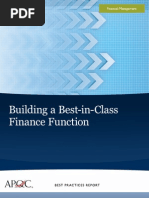 K04046 Building A Best-in-Class Finance Function (Best Practices Report) 20121112 PDF