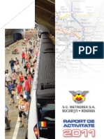Raport Activitate Metrorex Romania 2011
