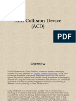 Anti Collision Device