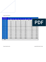 Treasure Search Collectors Inventory Sheet