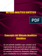 Método Analítico Sintético