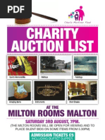 Download Charity Auction Booklet for the Charlie Mortimer FUND by charliemortimerfund SN147612976 doc pdf