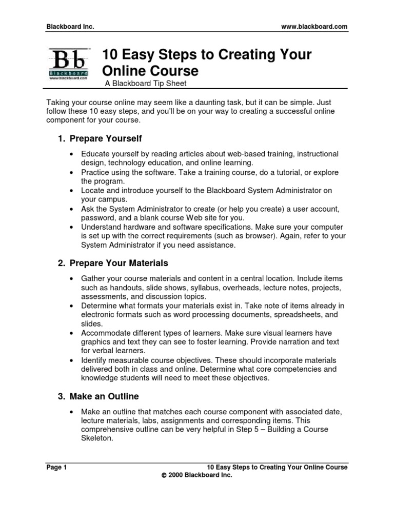 How To Create an Online Course in 10 Steps (2024)