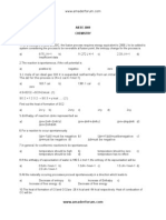 AIEEE Chemistry Imprtant Questions 2009