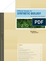 Ethical Issues in Synthetic Biology