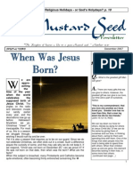 Ustard: When Was Jesus Born?