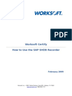 3022.how To Use SAP SHDB Recorder