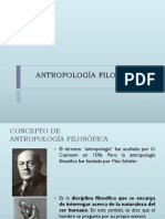 Antropología Filosófica