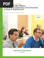Download Building for the Future Attracting and Retaining Great Teachers in Hard-to-Staff Schools by Educators 4 Excellence SN147628923 doc pdf