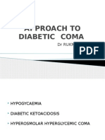 Approach To Diabetic Coma